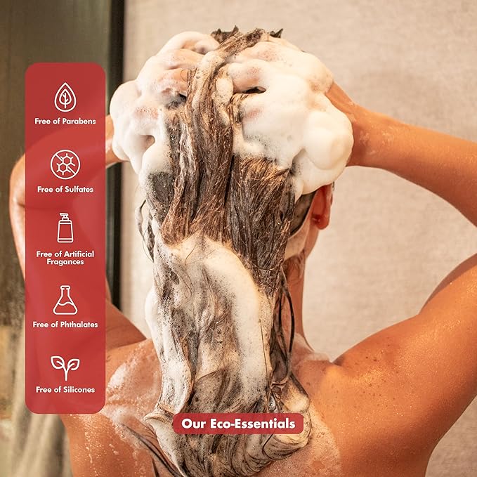 Tree Bottle Hyaluronic Acid Shampoo Bar With Tomato & Red Algae Extract – For stronger, restored, and age-defying hair – For Women & Men – Natural & Free of Parabens & Sulfates – Made in USA – 4.5oz-FemmiqueWomen