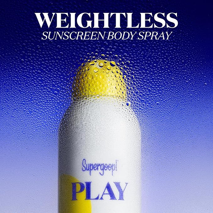Supergoop! PLAY SPF 50 Antioxidant Body Mist w/Vitamin C - 3 fl oz, 2 Pack - Broad Spectrum Sunscreen Spray - Great for Active Days-FemmiqueWomen