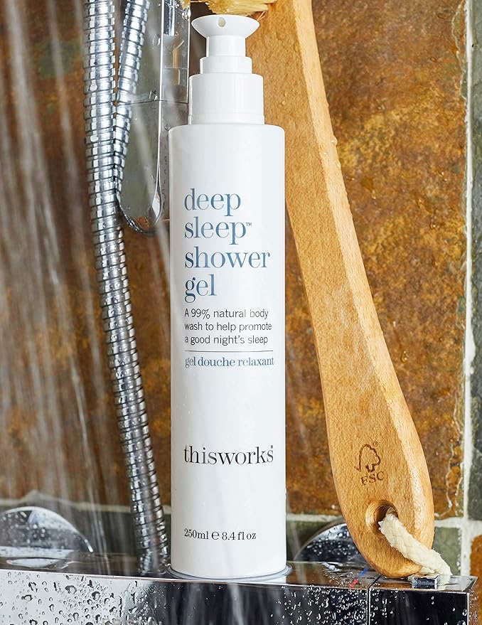 THISWORKS deep sleep shower gel: Calms the Mind and Protects the Skin, 8.4 fl oz (250ml)-FemmiqueWomen