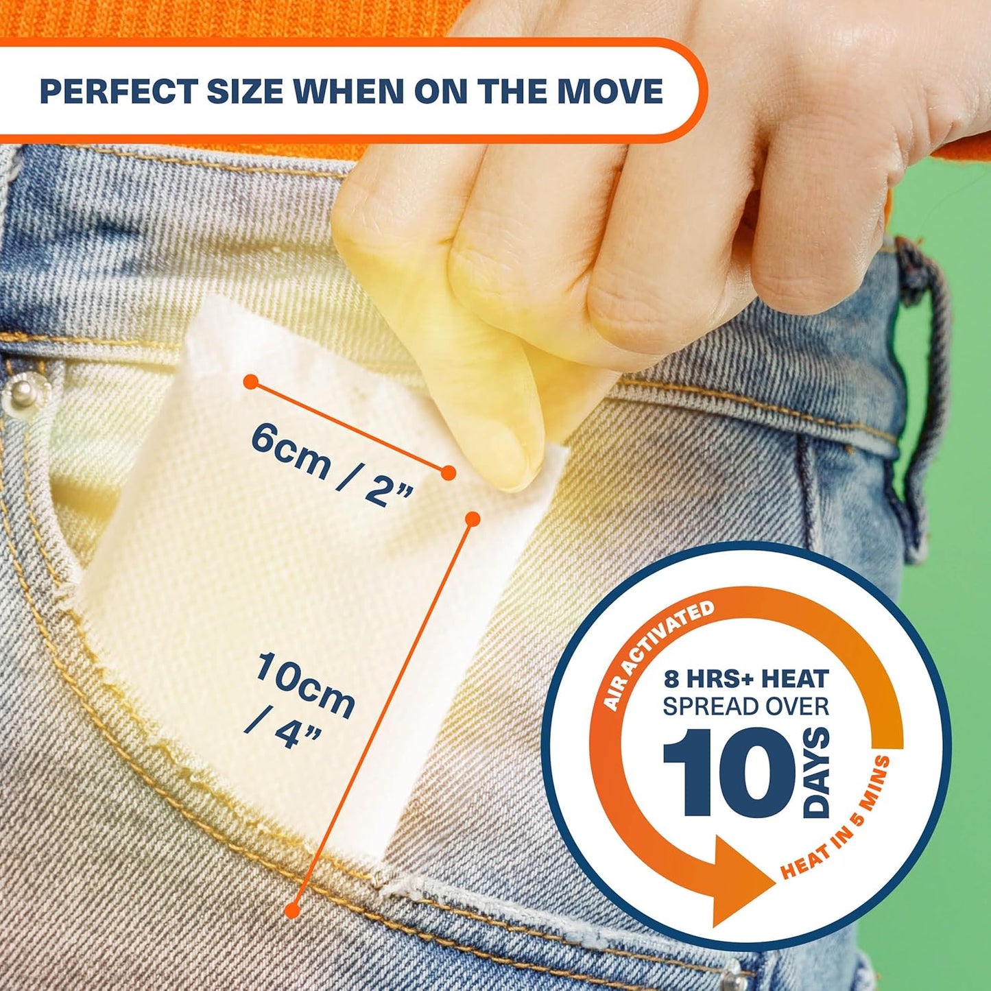 Bramble Hand Warmers Disposable Value Pack (2 Warmers per Pack) Pocket Warmers for Hiking, Outdoor Activities, Skiing - up to 10 Hours of Heat-FemmiqueWomen