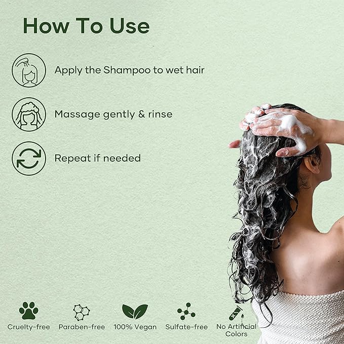 Botanic Hearth Peppermint Oil Shampoo | Hair Blooming Formula With Keratin For Thinning Hair | Fights Hair Loss, Promotes Hair Growth | Sulfate Free For Men And Women | 16 Fl Oz-FemmiqueWomen