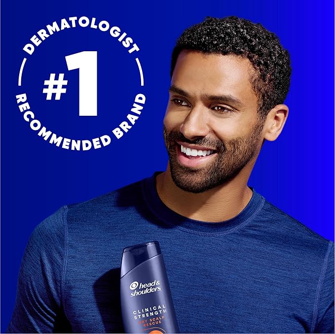 Head & Shoulders Clinical Dandruff Defense + Dry Scalp Rescue Shampoo 13.5 oz Twin Pack-FemmiqueWomen