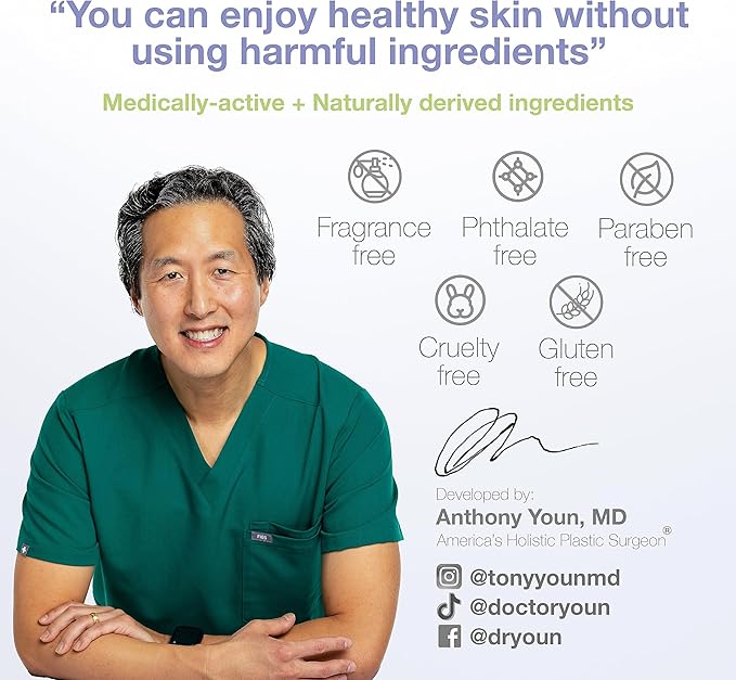 YOUN Beauty Green Tea Toner Face Mist Spray, 180 ML – Alcohol-Free, pH-Balancing & Hydrating Toner with Green Tea and Chamomile Extracts by Dr. Anthony Youn-FemmiqueWomen