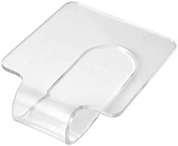 2Pcs Makeup Hand-held Palette Professional Clear Acrylic Makeup Mixing Tray Palette for Foundation Eyeshadow Powders Cosmetics Nail Art Manicure Palette-FemmiqueWomen