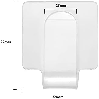 2Pcs Makeup Hand-held Palette Professional Clear Acrylic Makeup Mixing Tray Palette for Foundation Eyeshadow Powders Cosmetics Nail Art Manicure Palette-FemmiqueWomen