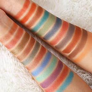 194 Colors Eyeshadow Makeup Palette, Makeup Palette Set with Eyeshadow Blusher Eyebrow Powder Mirror Applicators, All in One Makeup Eye Shadows Cosmetics Gift Kit-FemmiqueWomen