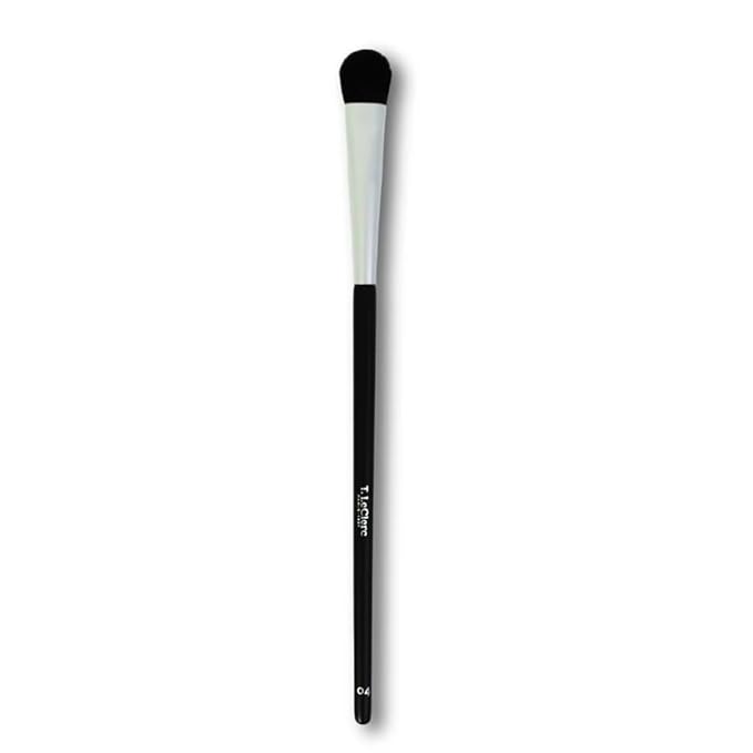 T.LeClerc Flat Brush 04 for Eyeshadows – Professional Makeup Brush for Precise Application – Soft Synthetic Bristles for Smooth Finish-FemmiqueWomen
