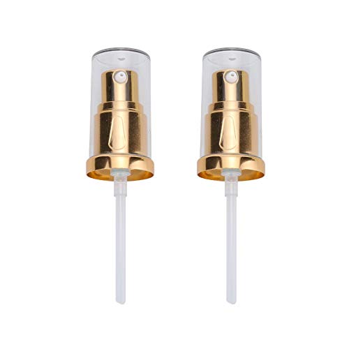 2pcs Replacement Pump for Foundation Bottle Compatible with Both Double Wear and Mac(Gold Color)-FemmiqueWomen