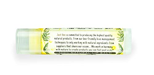 100% Natural Beeswax Lip Balm with Organic Oils (Sweet Honey, 4 pack)-FemmiqueWomen