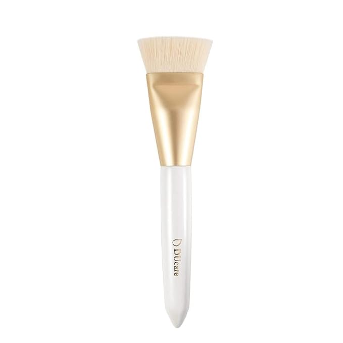 DUcare Contour Brush, Flat Top & Oval Head Face Contouring Brush For Blending & Buffing, Multi-Purpose Face Makeup Brushes for Liquid Foundation/Cream/Facial Mask-FemmiqueWomen