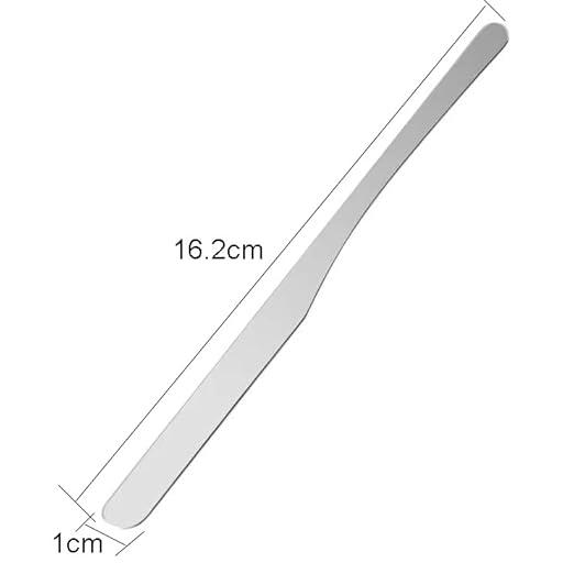 3 Pieces Stainless Steel Makeup Spatula Foundation Mixing Tool Eye Cream Spoon Beauty Scoop Makeup Beauty Spoons Cosmetic Skincare Spatula for Home Beauty Salon Use, Silver-FemmiqueWomen