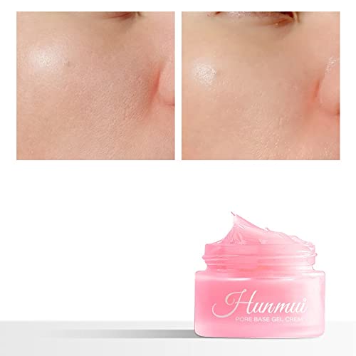 2Pcs Hunmui face primer pore base gel cream，Magical perfecting base face primer under foundation Anti-Aging WrinklesShrink Pore Remove Fine LinesExfoliatingAnti-Oxidation-FemmiqueWomen