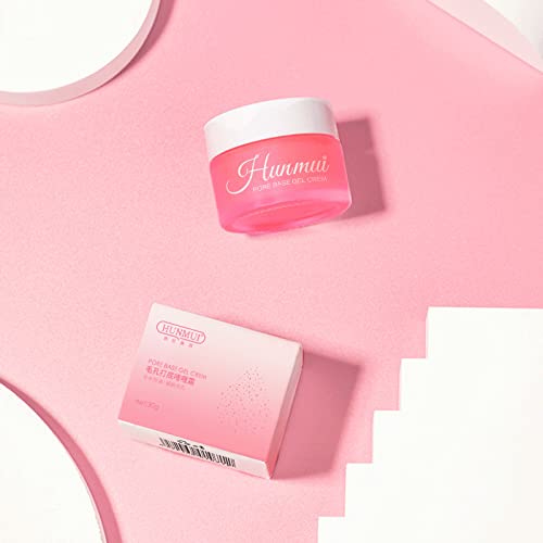 2Pcs Hunmui face primer pore base gel cream，Magical perfecting base face primer under foundation Anti-Aging WrinklesShrink Pore Remove Fine LinesExfoliatingAnti-Oxidation-FemmiqueWomen