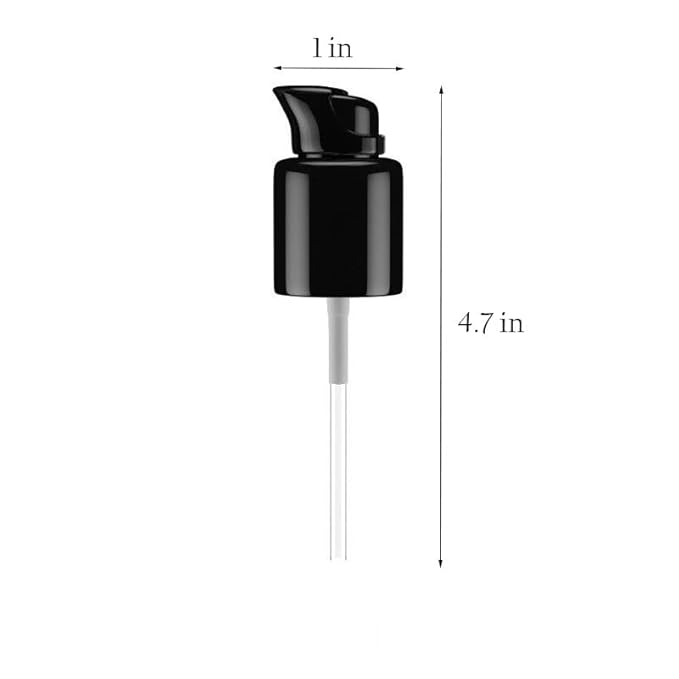 3PCS Black Replacement Foundation Pump Make-Up Cosmetic Liquid Foundation Make-Up Pump for MAC and Estee Lauder Double Wear Foundation (3PCS)-FemmiqueWomen