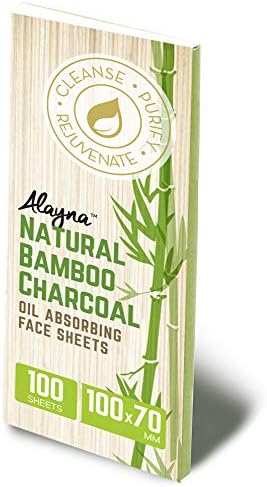 Oil Blotting Sheets for Face Natural Bamboo Charcoal Blotting Paper for Oily Skin Oil Absorbing Tissues Beauty Blotters Remove Excess Shine Organic Blot Papers For Make UpFacial & Skin Care 3 Pack-FemmiqueWomen