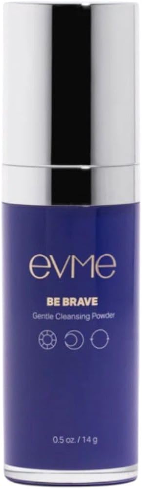 Evme Gentle Cleansing Powder – Kaolin Clay Face Wash with Vitamin C & Lotus Root Seed – Fragrance-Free, Dermatologist-Tested Cleanser for Sensitive, Reactive Skin – Hydrating, Soothing & Refreshing-FemmiqueWomen