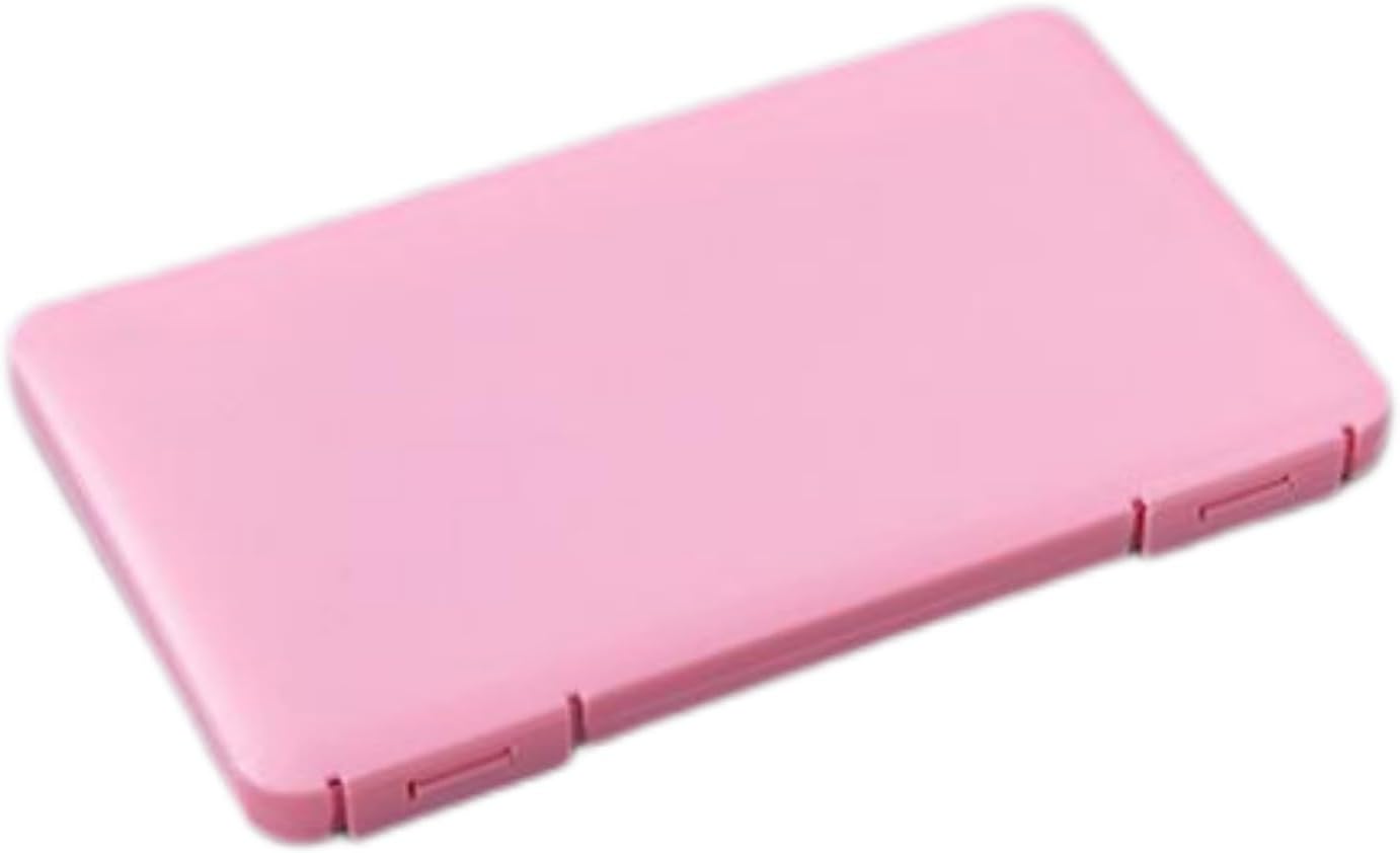 Masks Organizer, False Eyelashes Storage Box Portable,Face Masks Plastic Case Storage Box (Pink)-FemmiqueWomen
