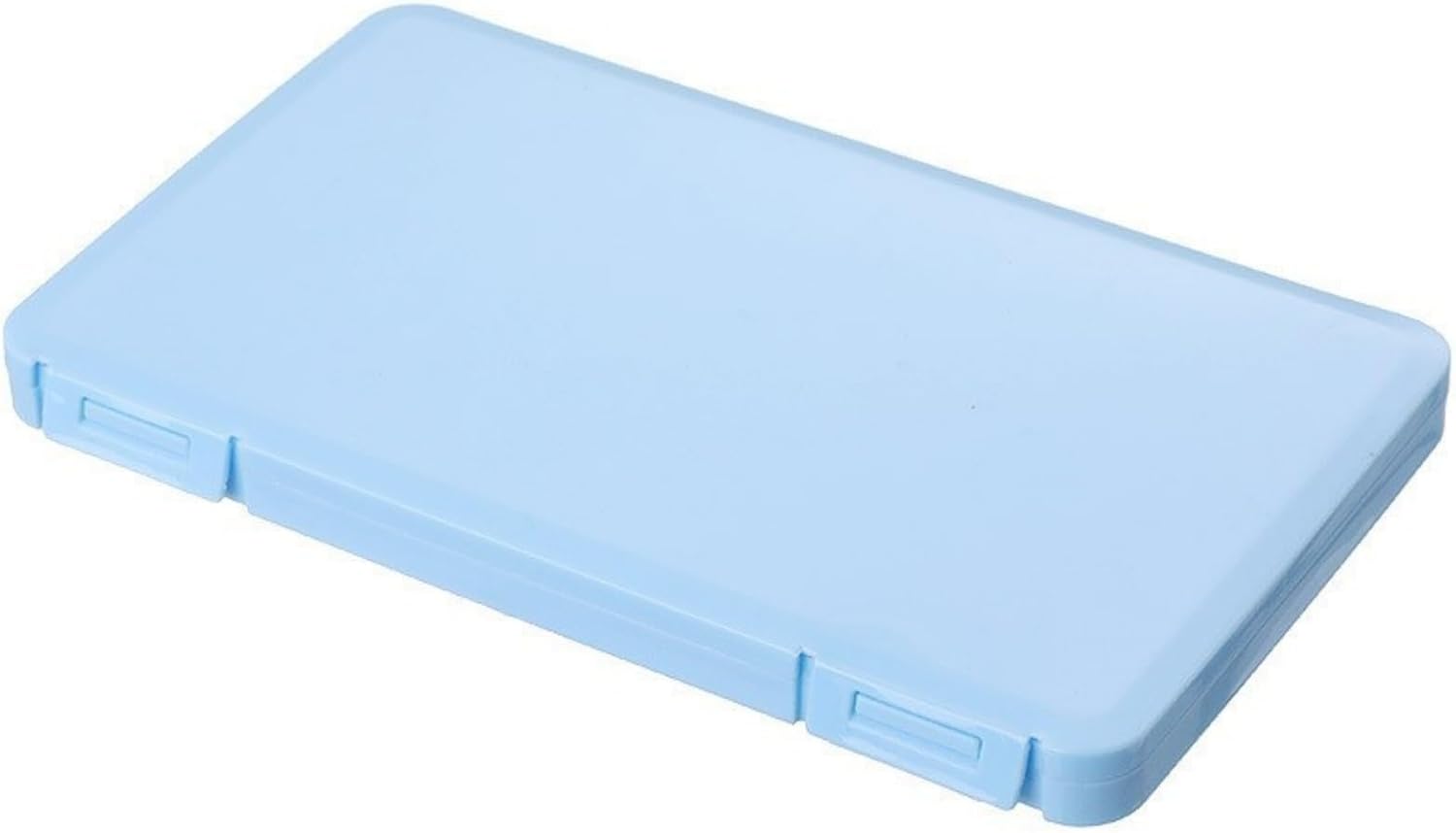 Masks Organizer, False Eyelashes Storage Box Portable,Face Masks Plastic Case Storage Box (Blue)-FemmiqueWomen