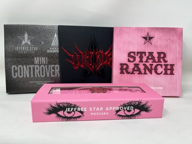 Jeffree Star Cosmetics Birthday Gift Box for Any Holiday Make Up Bundle Set - 4 pcs Bundle-FemmiqueWomen