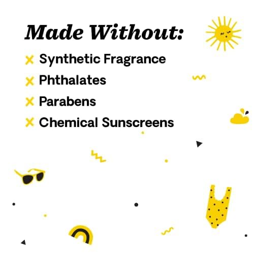 Hello Bello Mineral SPF 55 Sunscreen Lotion with Prebiotics, Water Resistant and Reef Friendly Sun Protection for Babies and Kids, 3 fl oz (Pack of 1)-FemmiqueWomen