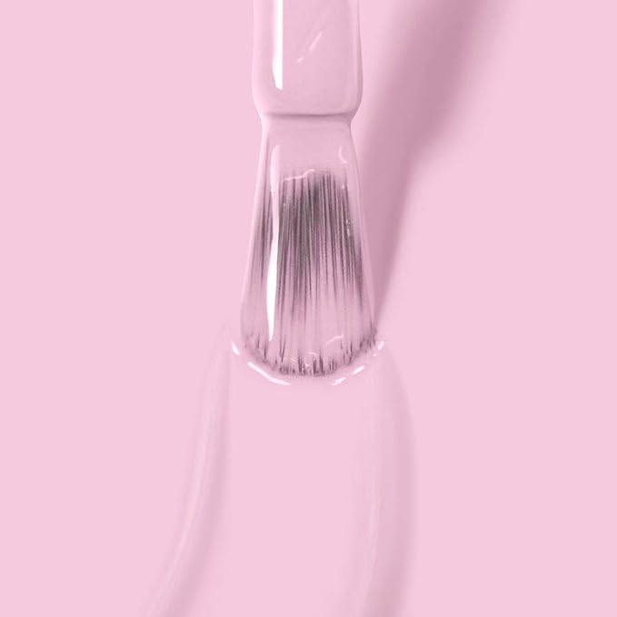 LONDONTOWN lakur Nail Polish - Chip-Resistant, Non-Toxic, Conditions & Hydrates Nails | Glossy Pastel Carnation Pink, Pink Palm, .40 fl oz