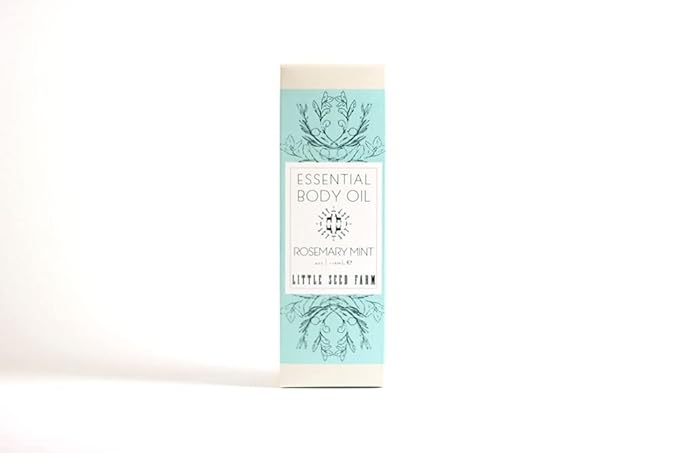 Little Seed Farm Essential Body Oil, Rosemary Mint, 4oz-FemmiqueWomen