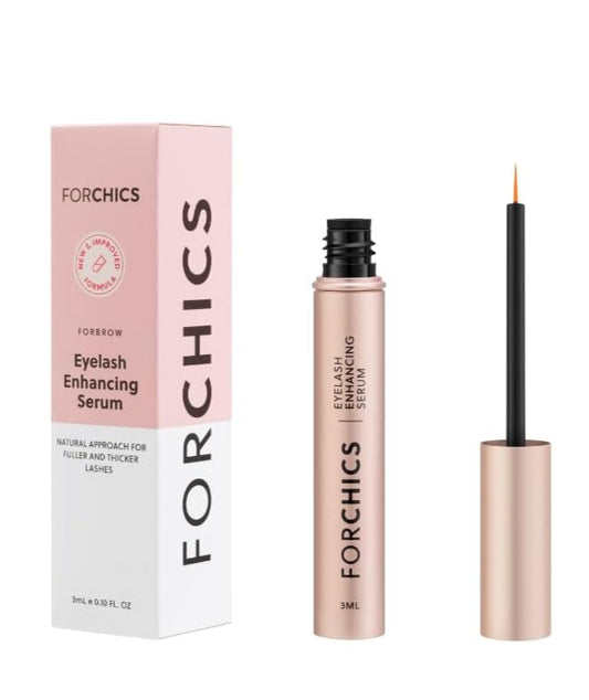 2 in 1 Lash and Brow Growth Serum - Hormone-Free Enhancer for Thicker, Longer Lashes and Brows in 2 Weeks - Organic, Vegan and Gentle-FemmiqueWomen