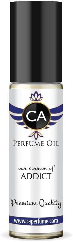 CA Perfume Impression of Addict for Women Replica Fragrance Body Oil Dupes Alcohol-Free Long Lasting Roll-On 0.3 Fl Oz/10ml-FemmiqueWomen