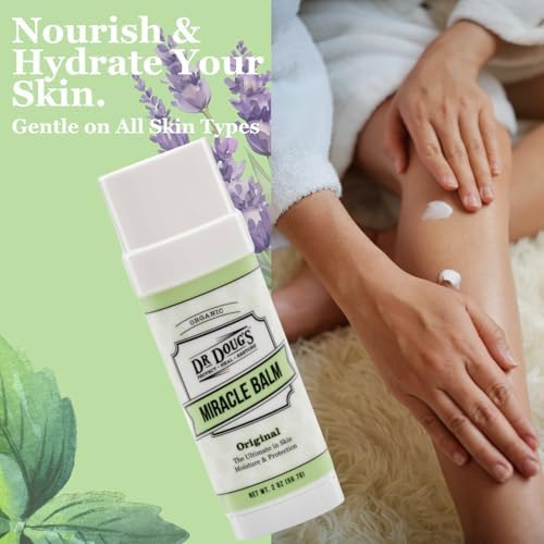 Dr. Doug's Original Miracle Balm – | Organic, Handmade Balm for Dry, Itchy Skin | Cruelty-Free &-FemmiqueWomen