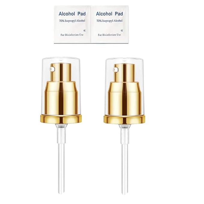 2Pack Foundation Pump for Estee Lauder Double Wear Foundation(Gold, Upgrade)-FemmiqueWomen