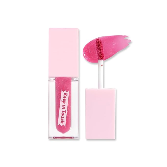 Jelly Plumper Tint | Non-Sticky, Long-Lasting Lip Gloss | Vegan and Cruelty-Free Korean Lip Tint (Berry Crush)-FemmiqueWomen