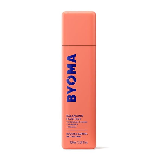 BYOMA Balancing Face Mist - pH Balanced Face Toner with Ceramides, Probiotics & Allantoin - Alcohol Free Toner Spray - Balance, Soothe & Refresh Throughout The Day - 3.38 fl. oz-FemmiqueWomen