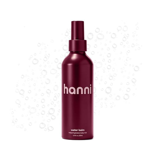 HANNI Water Balm Hydrating Body Mist, Moisturizer Spray with Hyaluronic Acid for All Skin Types, Lotion Replacement, 200 mL / 6.76 fl oz-FemmiqueWomen