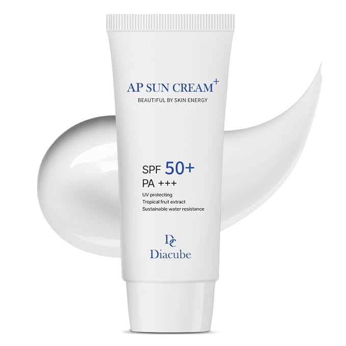 AP Fruity Waterproof Daily Sunscreen 2.03 Fl Oz SPF 50+ PA+++ | Strong UV Protection | Slightly Tone Up | Silky Semi-Matte Finish | Sweat-Resistant | Korean Skincare-FemmiqueWomen