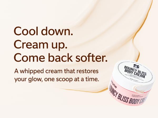 SOLME Brazilian Bum Bum Body Lotion Bouncy Bliss | Skin Tightening Body Butter with Coconut & Jojoba Oil, Collagen & Avocado Extract | Glowing Skin | Peach Vanilla Scent | K-Beauty, 6.76 fl. oz.-FemmiqueWomen