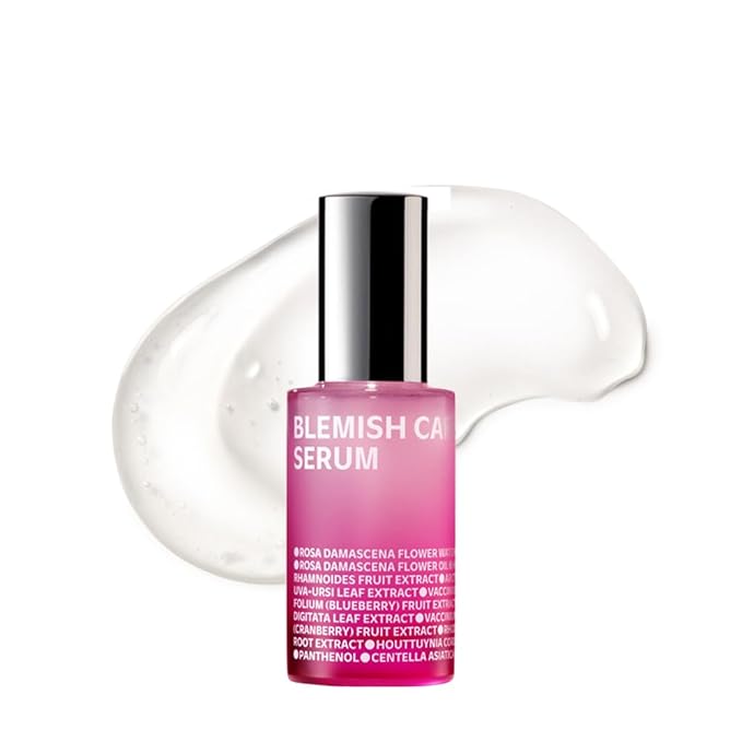 ISOI Blemish Care Up Serum for Face, Vegan Hydrating Serum for Smooth & Glass Skin Effect, Skin Barrier & Moisture Balance for Women, Korean Skin Care (0.85 fl. oz, 25ml)-FemmiqueWomen