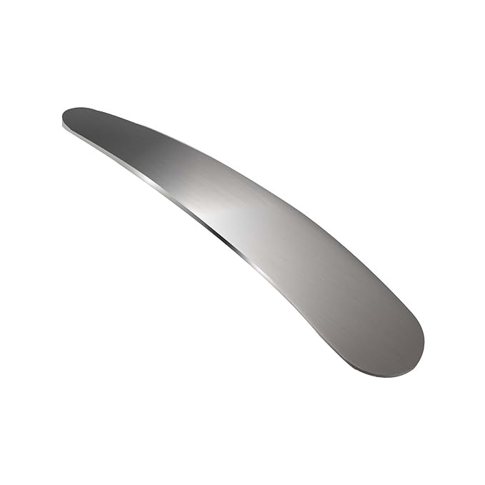 2Pcs Mini Metal Cosmetic Spatulas, Makeup Spatulas, Skincare Spatula, Cream Spatula, Beauty Accessories for Mixing and Sampling Plant Masks, Skin Care Creams, Eye Cream, Essences(Silver)-FemmiqueWomen