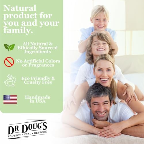 Dr. Doug's Original Miracle Balm – | Organic, Handmade Balm for Dry, Itchy Skin | Cruelty-Free &-FemmiqueWomen
