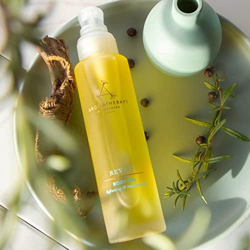 Aromatherapy Associates Revive Body Oil. A Luxurious Oil for an Energized and Nourished Body. Essential Oils Promote Healthy Micro-Circulation and Soften Skin (3.4 fl oz)-FemmiqueWomen