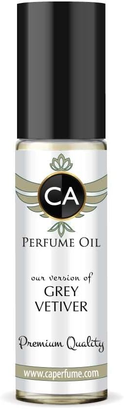 CA Perfume Impression of Grey Vetiver For Men Fragrance Body Oil Roll-On 0.3 Fl Oz/10ml-FemmiqueWomen