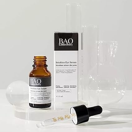 Intuition Eye Serum | Vitamin E, Cucumber Seed Oil And Hyaluronic Acid | Eye Serum for Wrinkles, Finelines and Dark Spots | Best Eye Serum For All Skin Types (15 ML)-FemmiqueWomen