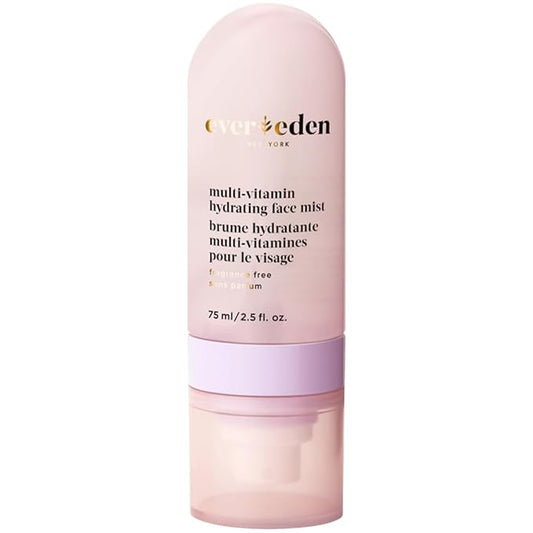 Evereden Kids Multi-Vitamin Hydrating Face Mist | Nourishing Face Spray, Preppy Skincare Essential for Ages 6+ | Clean Formula Safe for Sensitive Skin | Multi-Vitamin Complex, Peach & Mango Juice-FemmiqueWomen