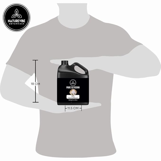 Naturevibe Botanicals Glycerine Liquid Oil 32 Ounces | 100% Pure and Natural | Great for Skin Care and Hair Care-FemmiqueWomen