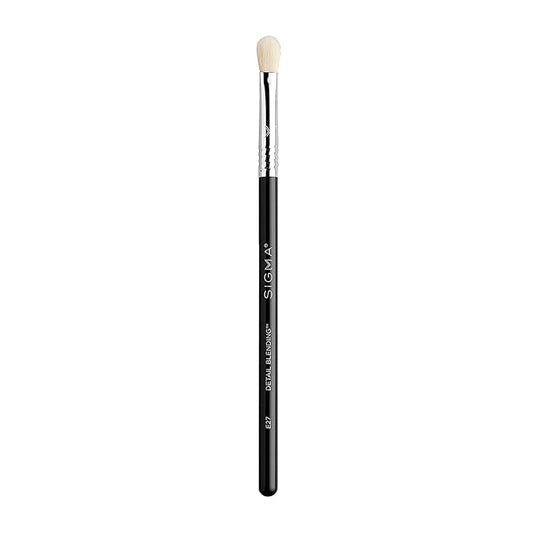 Sigma Beauty Professional E27 Detail Eyeshadow Blending Brush – Eyeshadow Application and Blending Brush - Apply Pigment and Blend Harsh Lines for a Well Blended Effect (1 Brush)-FemmiqueWomen