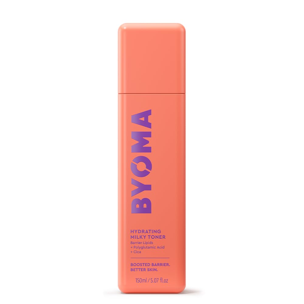 BYOMA Hydrating Milky Toner - Dewy, Ultra Hydrating Toner for Face - Soothes Skin, Locks in Moisture, Reduces Redness - Barrier Repair - 5.07 fl oz-FemmiqueWomen