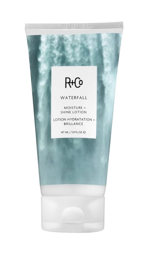 R+Co Waterfall Moisture and Shine Lotion | Lightweight Hair Hydration + Softness | Vegan + Cruelty-Free | 5 Fl Oz-FemmiqueWomen