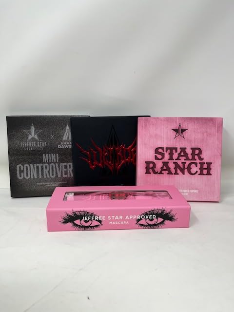 Jeffree Star Cosmetics Birthday Gift Box for Any Holiday Make Up Bundle Set - 4 pcs Bundle-FemmiqueWomen