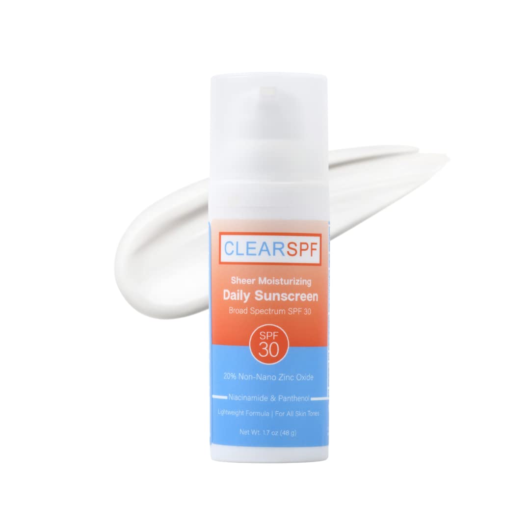 ClearSPF Daily Moisturizing Sunscreen (Sheer)-FemmiqueWomen