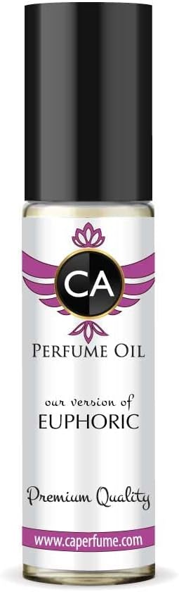 CA Perfume Impression of Euphoric for women Fragrance Body Oils Alcohol-Free Roll-On 0.3 Fl Oz/10 ml-FemmiqueWomen
