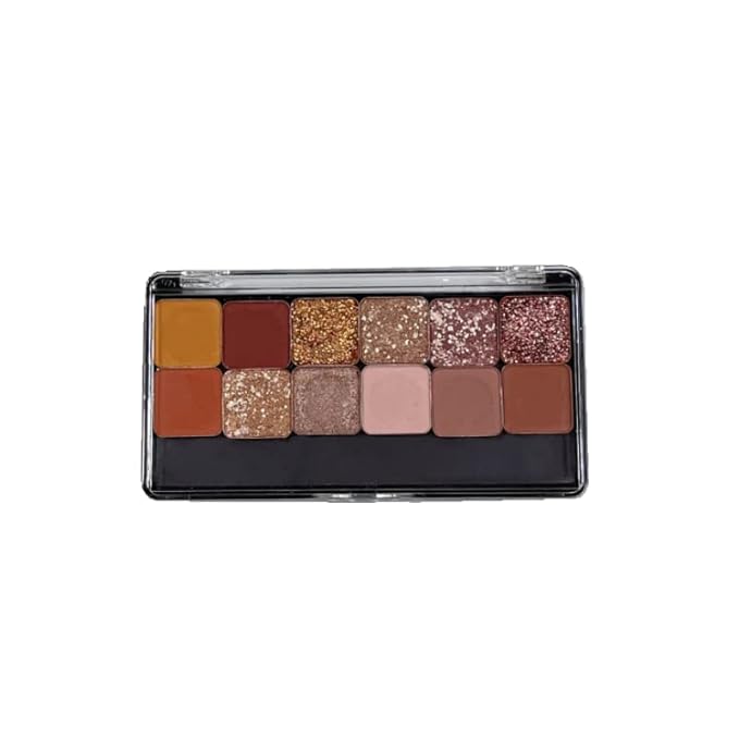 2pcs Rectangular Mini Magnet Make-up Dispensing Plate Eyeshadow Blush Powder Storage Empty Palette with 10pcs metal Stickers-FemmiqueWomen